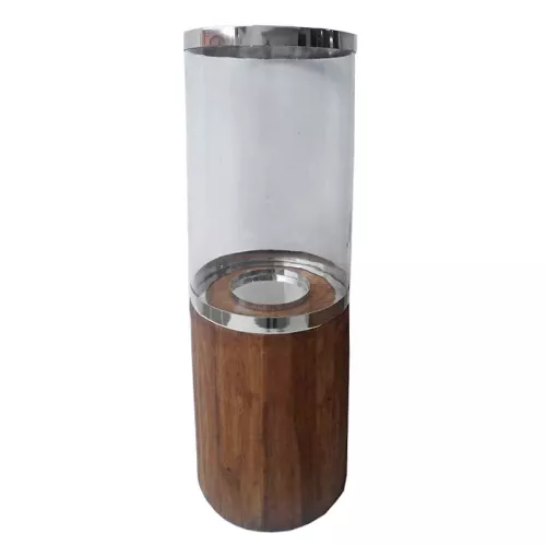 Payaa Lantern Light Dante 26x26x81cm Wooden Base Large (8052018)