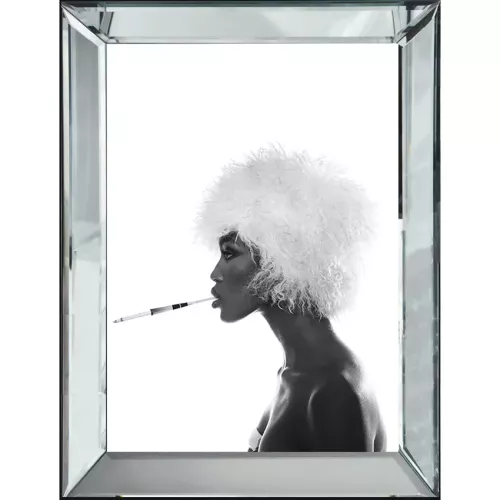 Payaa Smoking Lady Pearl Frame 70x4.5x90cm Frame (112911)