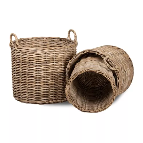 Payaa Wicker Basket Round (set of 3) (8052013)