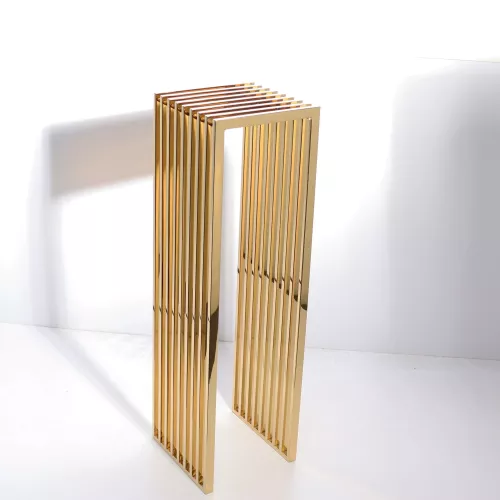 Payaa Pillar console table Morley 35x35x120cm silver (201721)