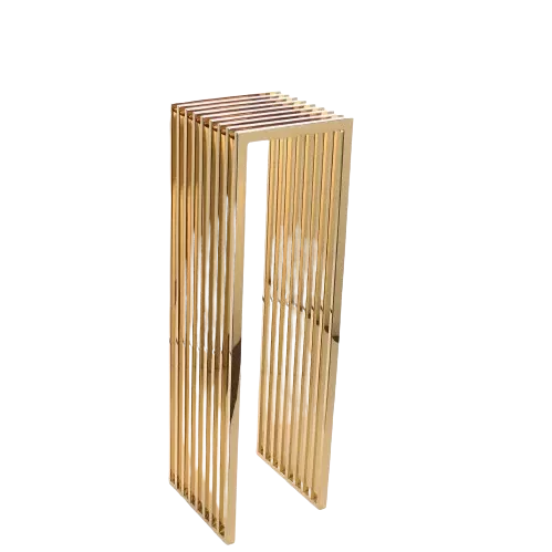 Payaa Pillar console table Morley 35x35x120cm silver (201721)