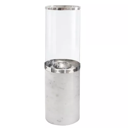 Payaa Stellar Hurricane Gracelyn 40x40x48cm Medium white marble (111509)