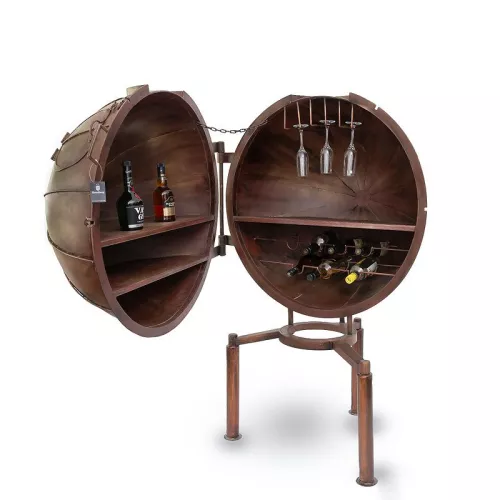 Payaa Steampunk Wine Bar 100x120x159cm (Open 162x170x159cm) (115407)