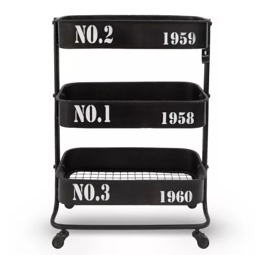 Payaa Bar Trolley Perry 67x35x94cm (3 shelves) vintage (115467)